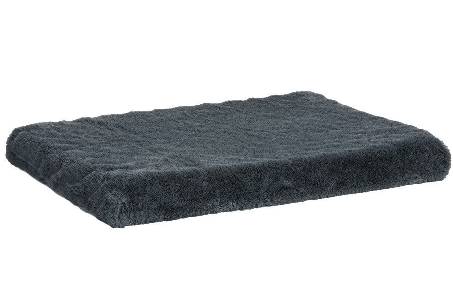 Fur Haven Pet Products Plush Faux Fur Crate 2 Ortho Pet Mat