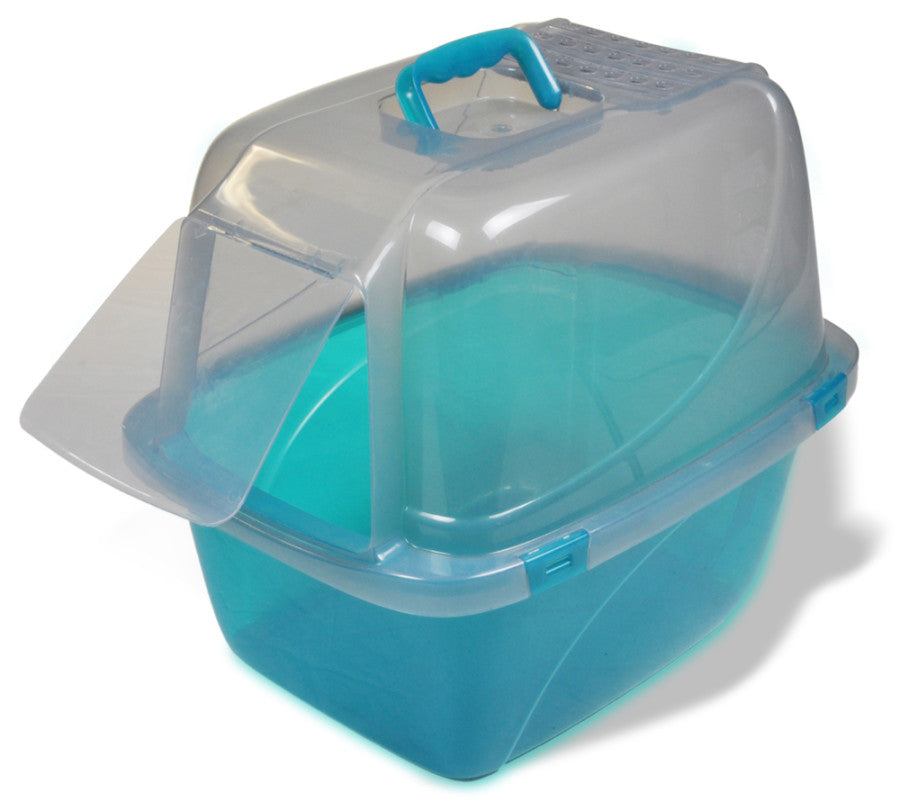 Van Ness Plastics Translucent Enclosed Cat Litter Box
