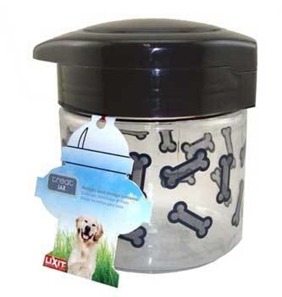 Lixit Dog Treat Jar Container
