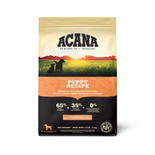 ACANA Puppy Recipe Dry Puppy Food Chicken & Turkey