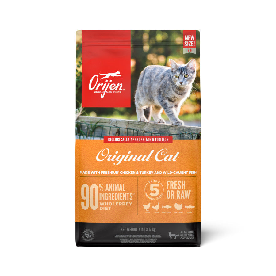 Orijen Original Grain Free Fresh or Raw Dry Cat Food