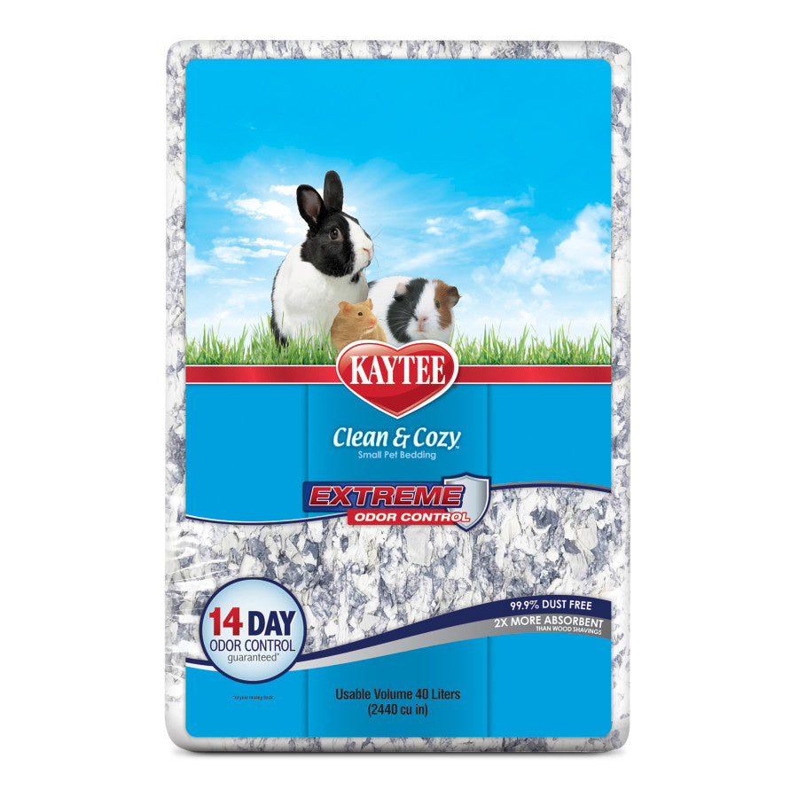 SPECIALS RESOURCES CONTACT US MY ACCOUNT Small Animal Litter Kaytee Clean & Cozy Extreme Odor Control Bedding