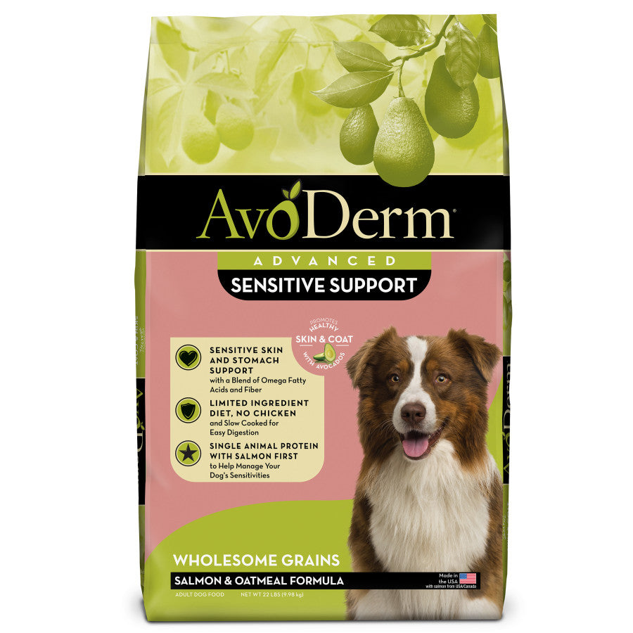 AvoDerm Natural Advanced Sensitive Support Salmon & Oatmeal Formula