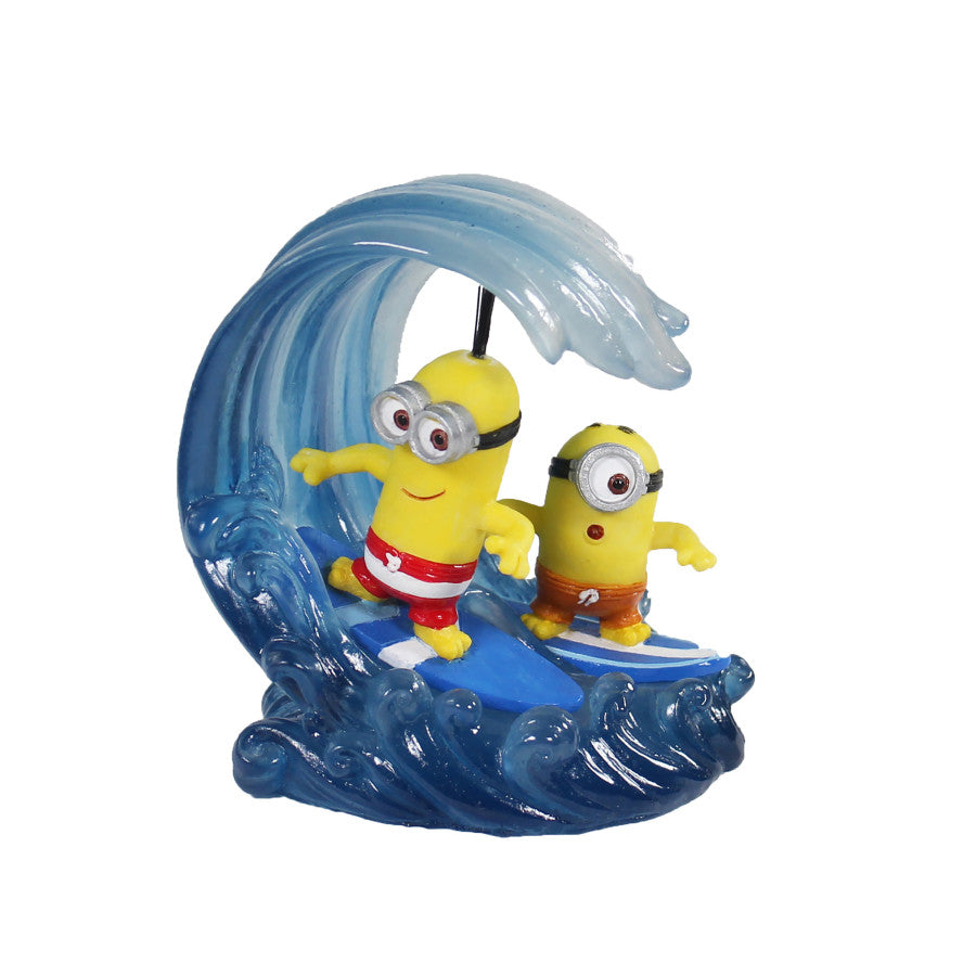 Penn-Plax Surfing Minions Aquarium Ornament