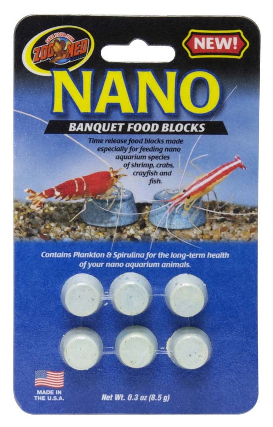 Zoo Med Nano Banquet® Food Blocks Zoo-Med