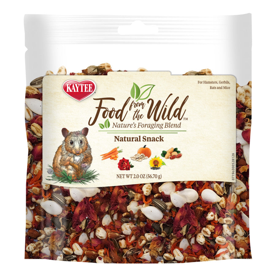 Kaytee Food from the Wild Natural Snack Hamster and Gerbil