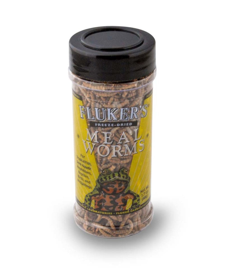 Fluker's Freeze Dried Mealworms Reptile Food