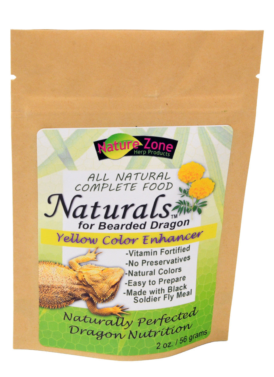 Nature Zone Naturals Bearded Dragons Food Yellow Enhancer