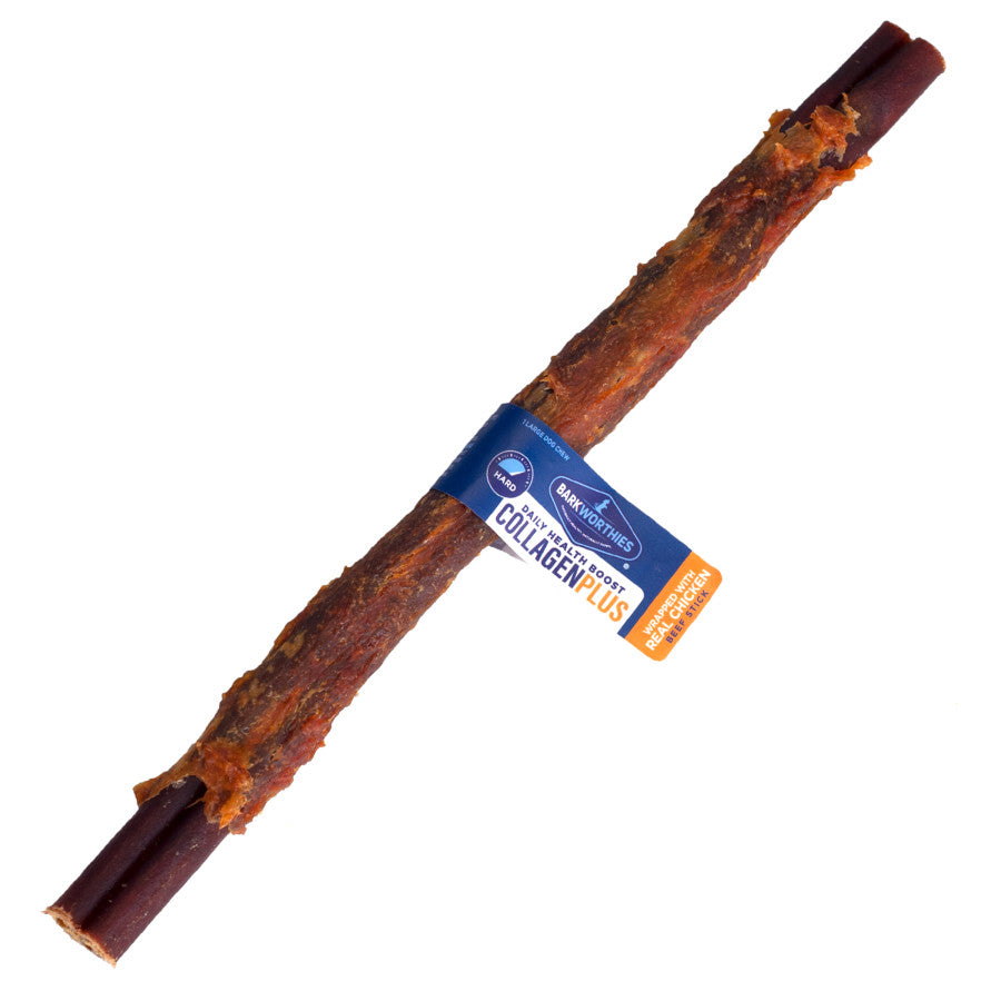 Barkworthies Collagen Stick Wrapped with Chicken Dog Treat
