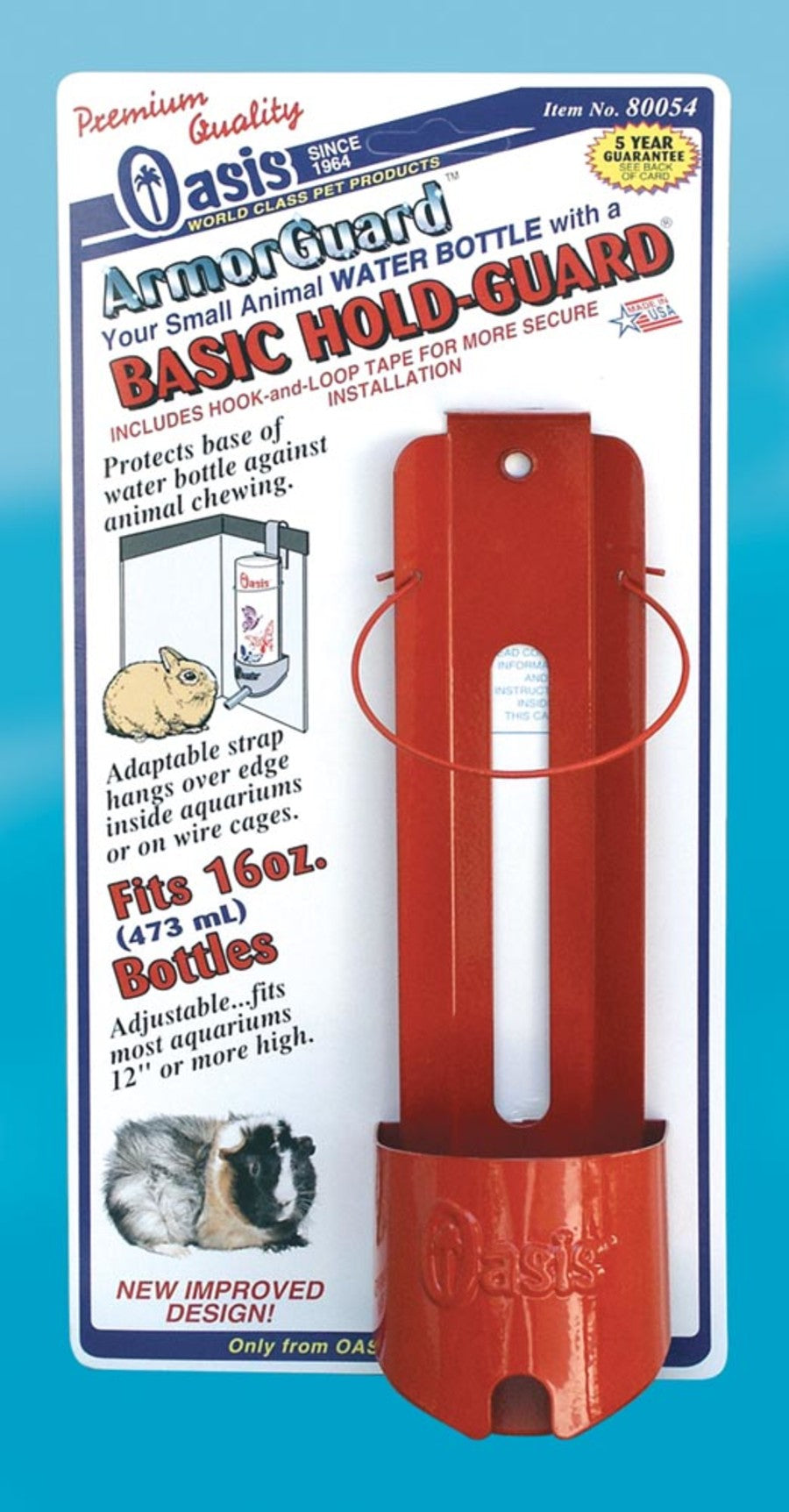 Oasis Basic Hold-Guard for Small Animal Water Bottles
