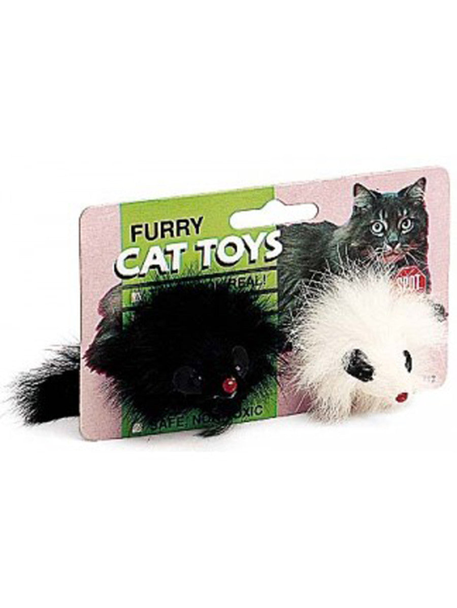 Spot Twin Plush Mice Rattle & Catnip Toy