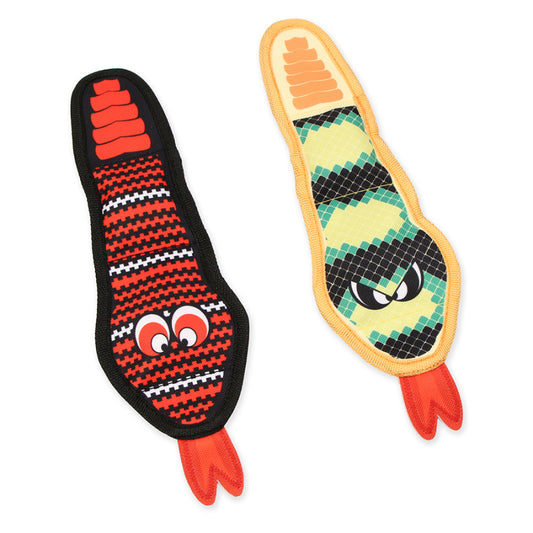 Mammoth Pet Products Squeaky Snake Dog Toy