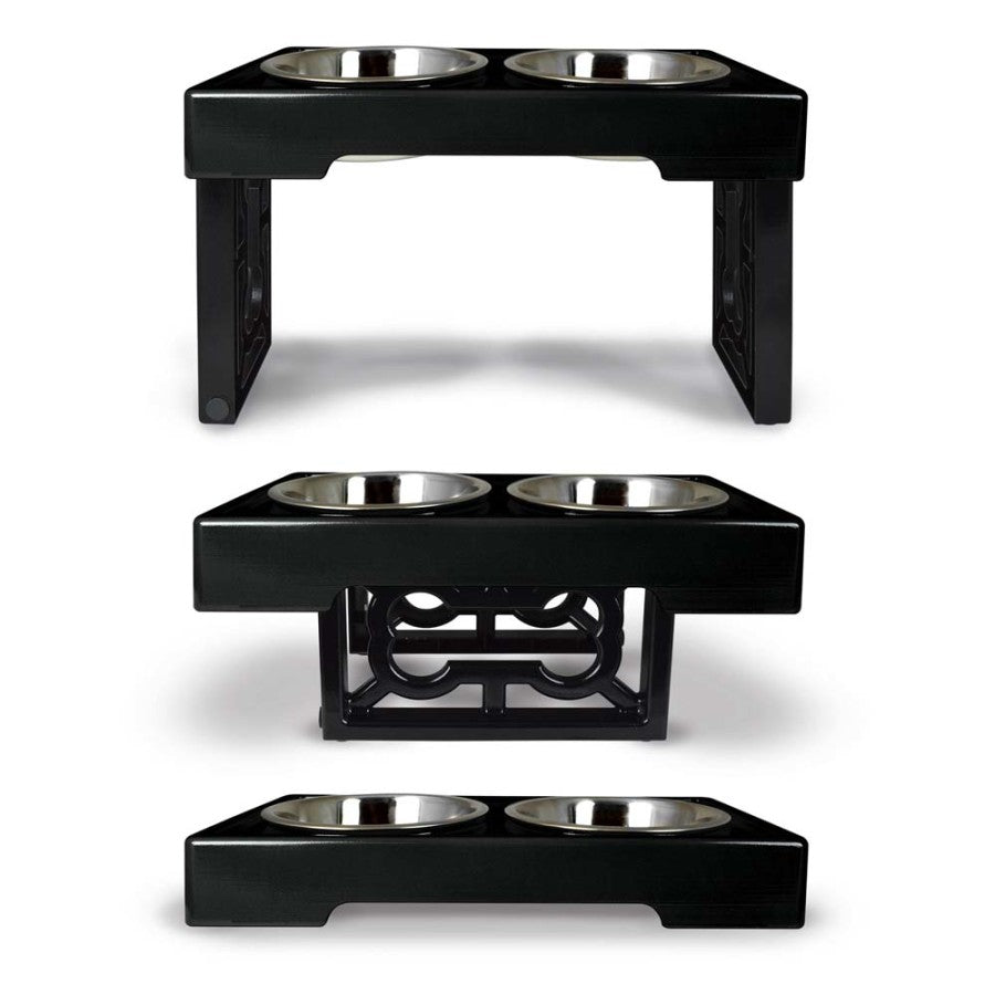 OurPets Barking Bistro Adjustable Elevated Dog Feeder