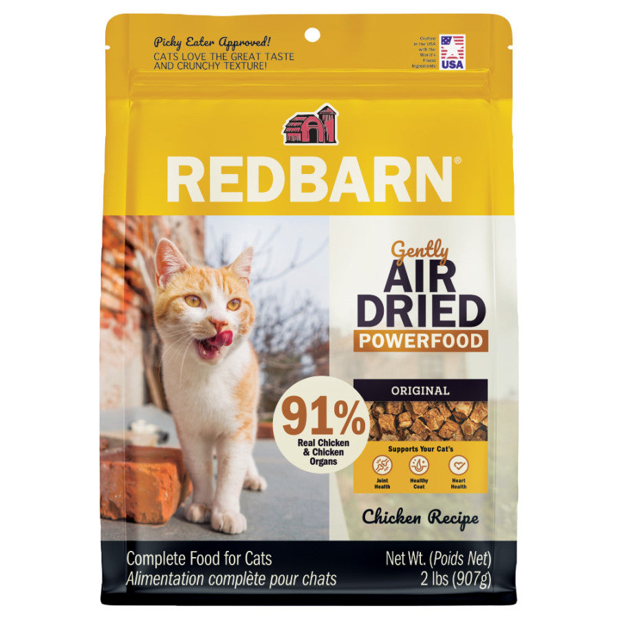 Redbarn Pet Products Gently Air Dried Powerfood Dry Cat Food