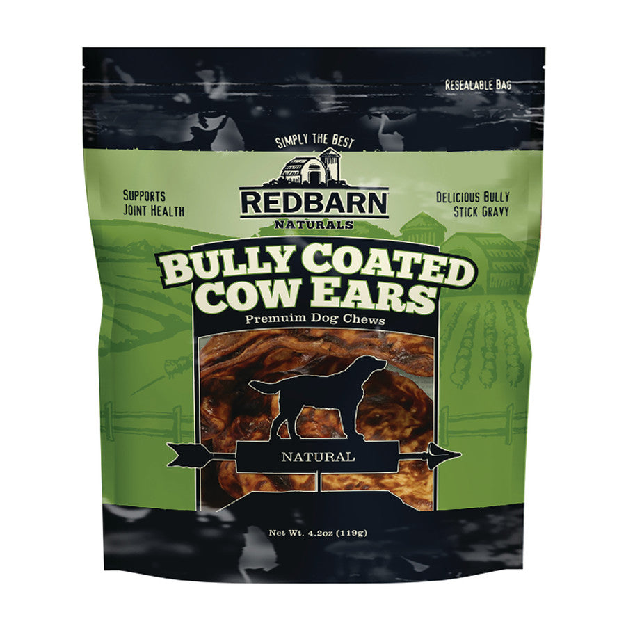 Redbarn Pet Products Bully Coated Cow Ears Dog Chew