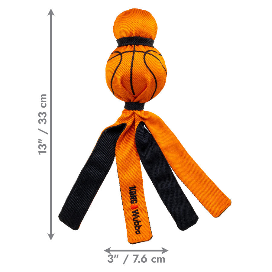 KONG Wubba Sport Dog Toy Basketball