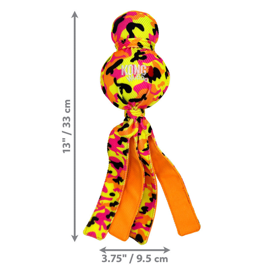 KONG Wubba Ballistic HighViz Dog Toy