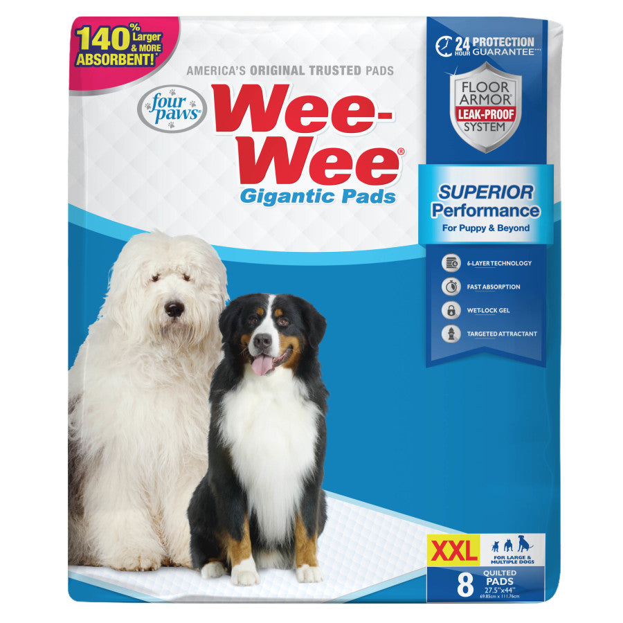 Four Paws Wee-Wee® Superior Performance Gigantic Dog Pee Pads