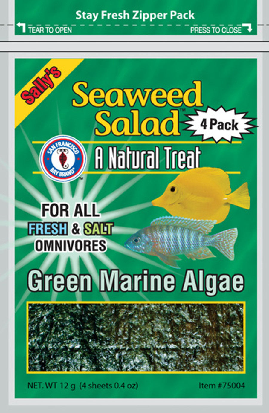 San Francisco Bay Brand Seaweed Salad Fish Food