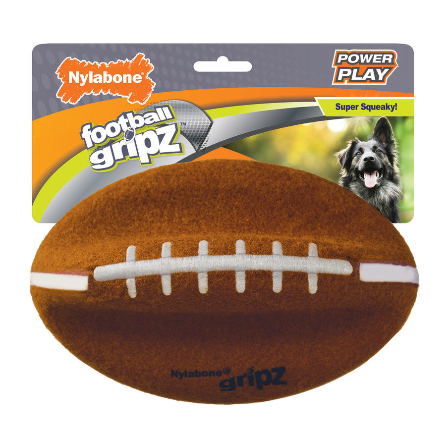Nylabone Power Play Dog Football Gripz