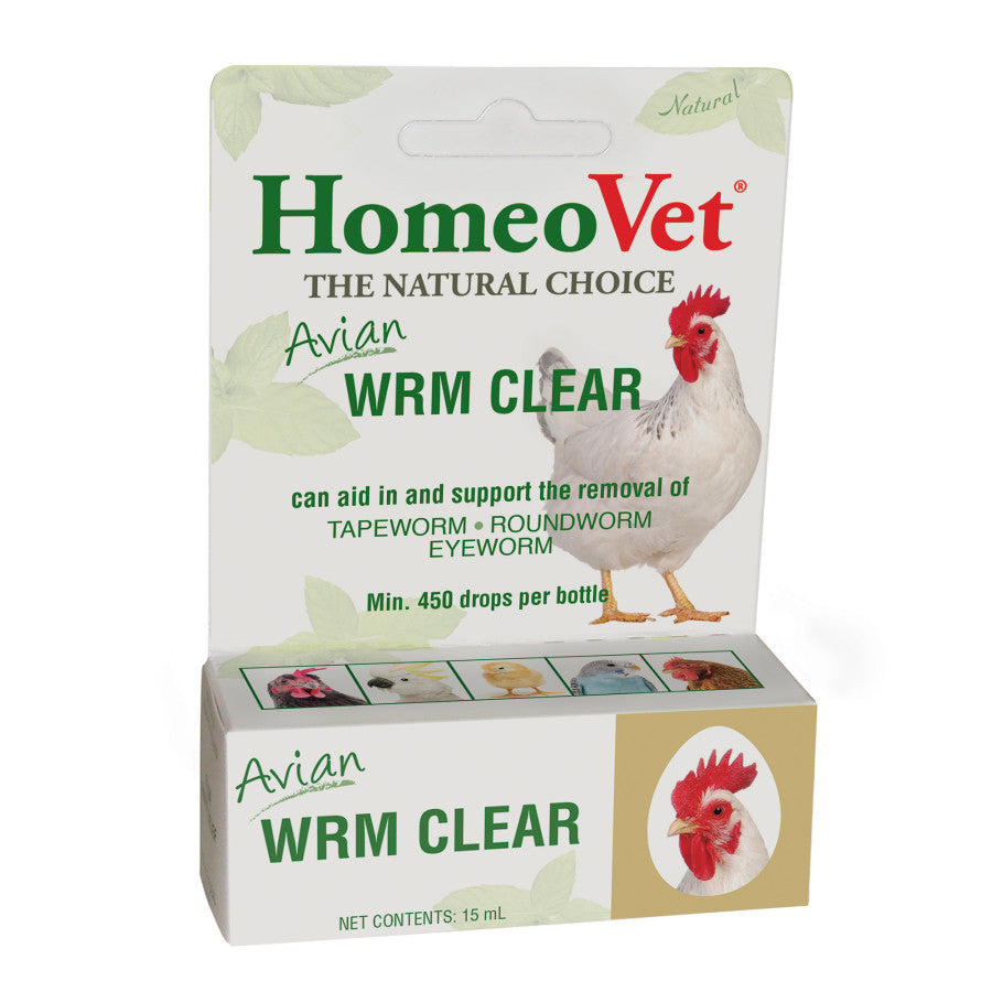 HomeoPet Avian WRM Clear Dewormer