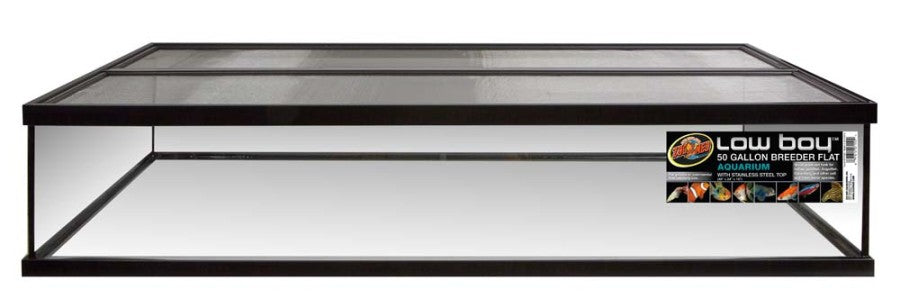 Zoo Med Low Boy™ Breeder Flat Aquarium ZooMed