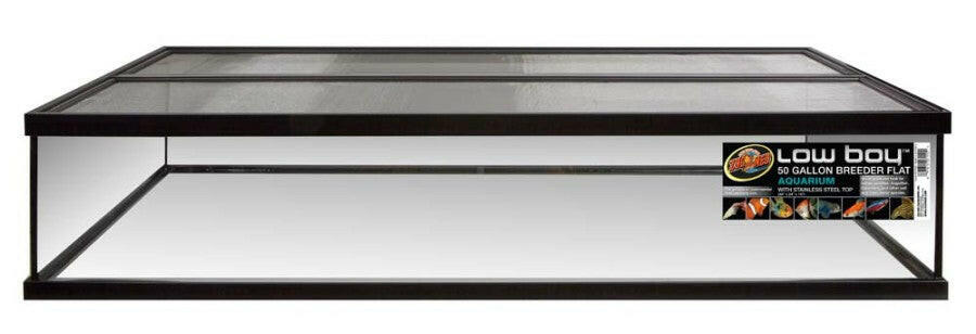 Zoo Med Low Boy™ Breeder Flat Aquarium ZooMed