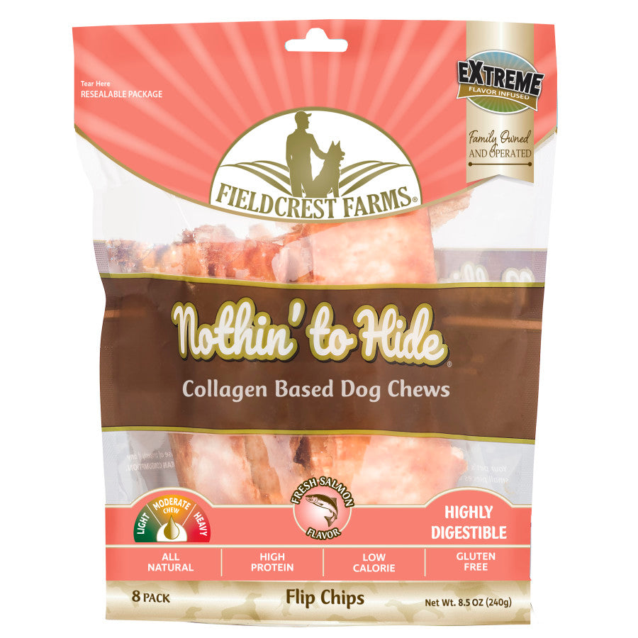 Fieldcrest Farms Nothin' To Hide Flip Chips Dog Treat