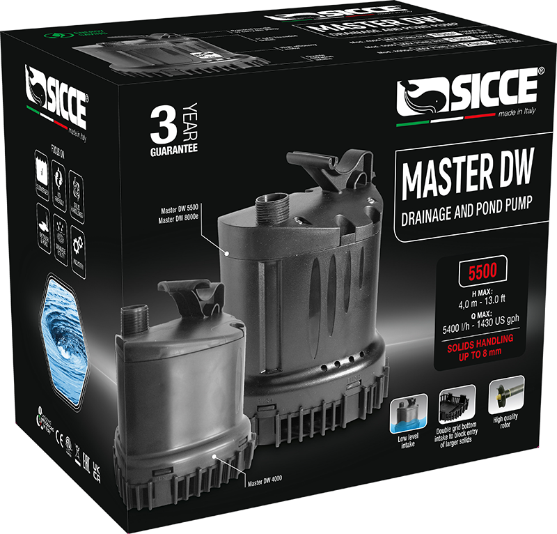 Sicce Master DW 5500 Pump - 1430gph