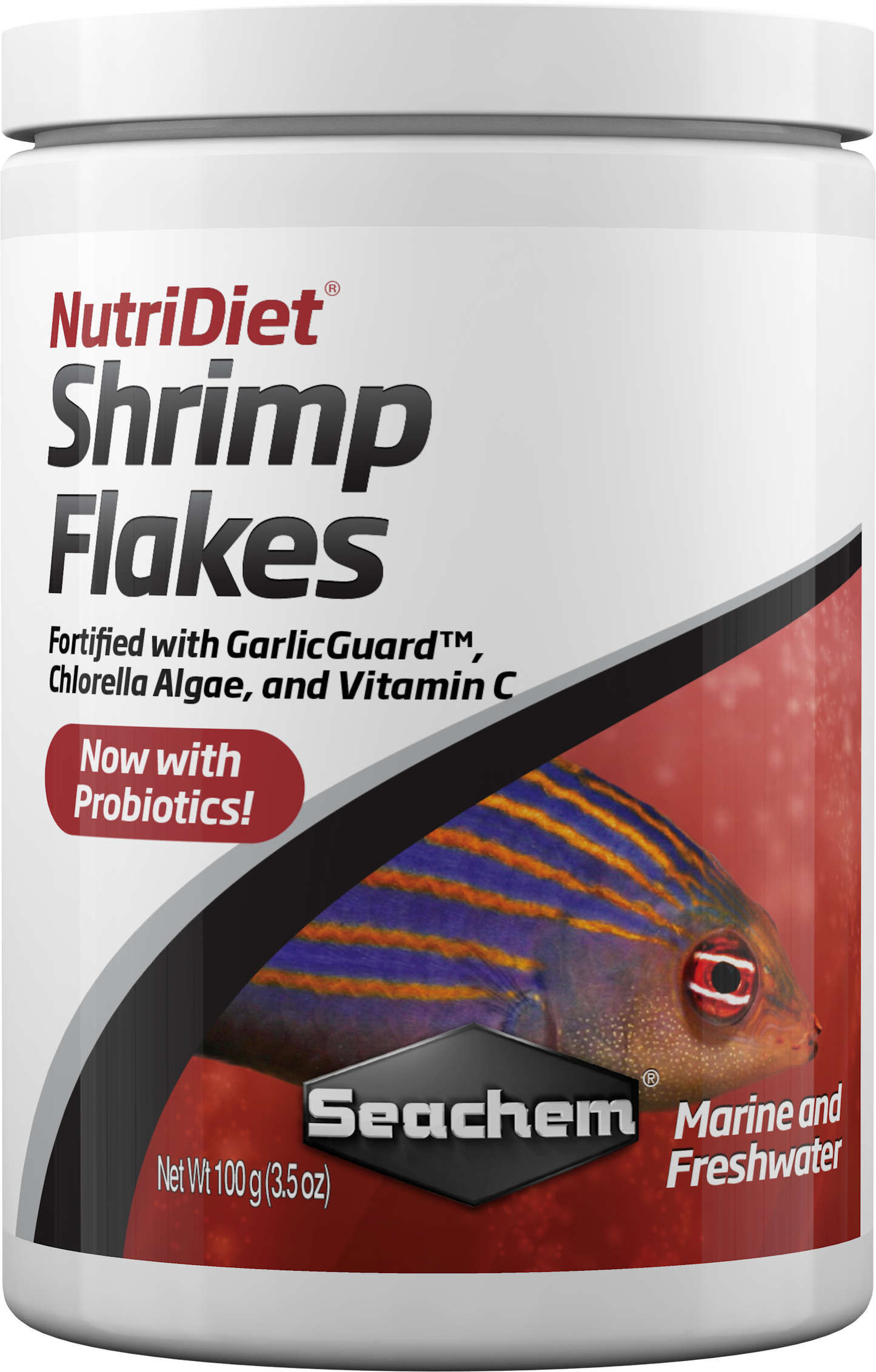 Seachem Laboratories Seachem NutriDiet Shrimp Flakes w/Probiotics