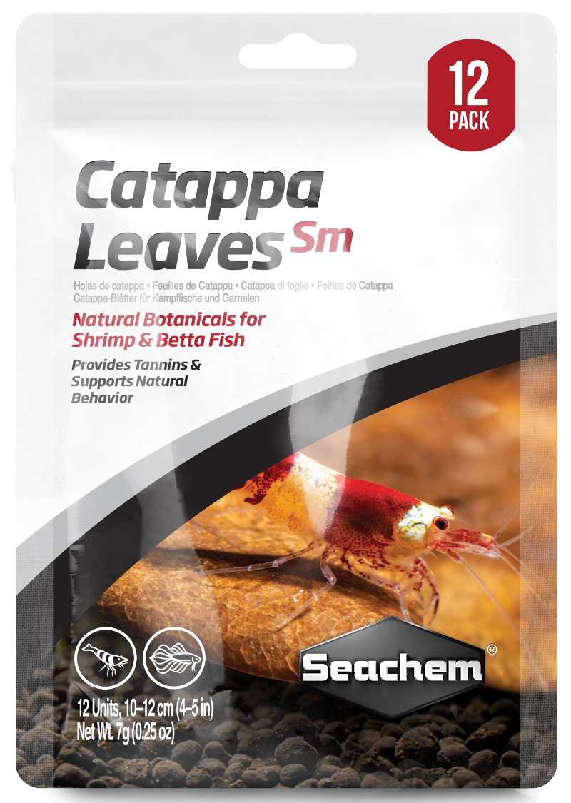 Seachem Catappa Leaves Small 12 Pack