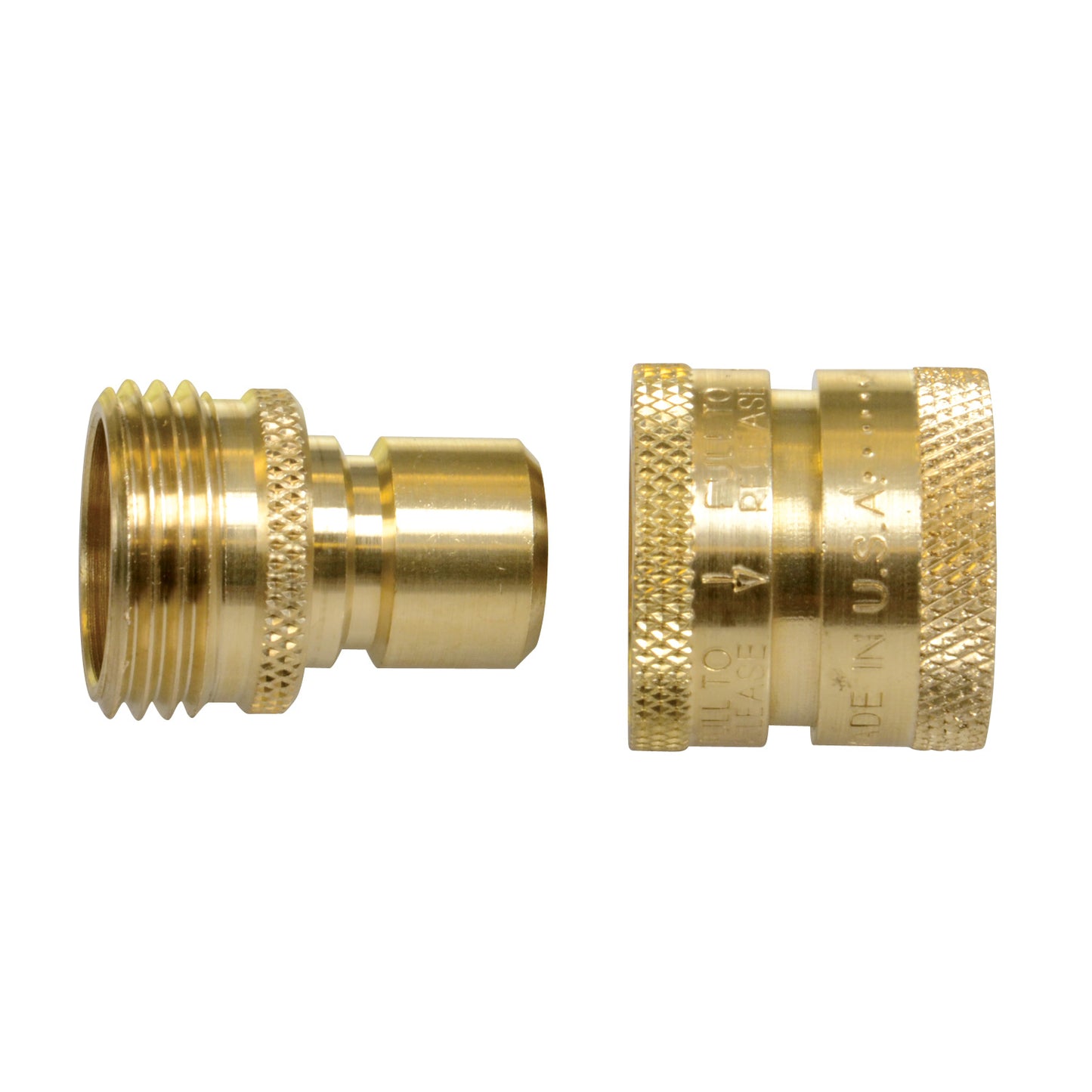 Python Brass Quick Connect (49F)