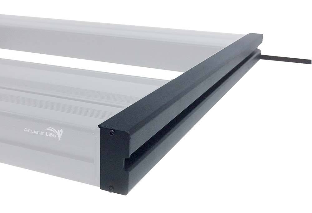 16" Hybrid Decor Endcap & Endplate Black
