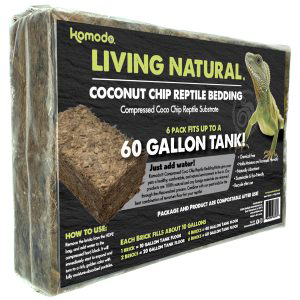 Komodo Coir 6pk-- 6-Chips Brick.