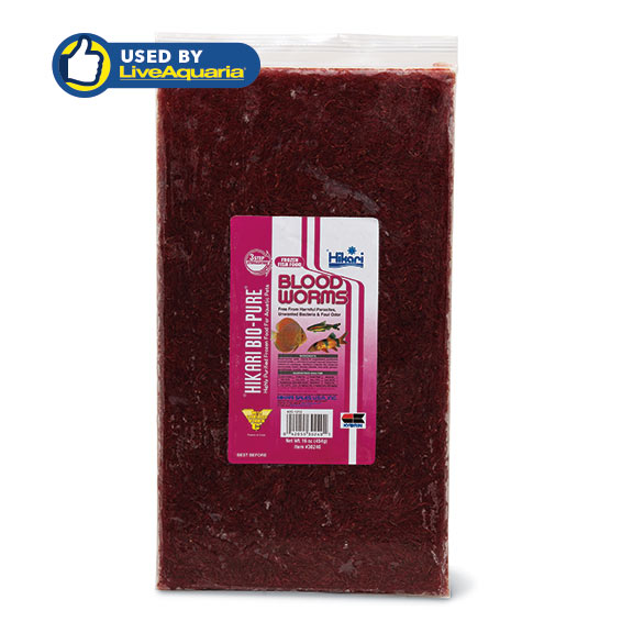 Bio-Pure Jumbo Blood Worms 16oz (Flat Pack)