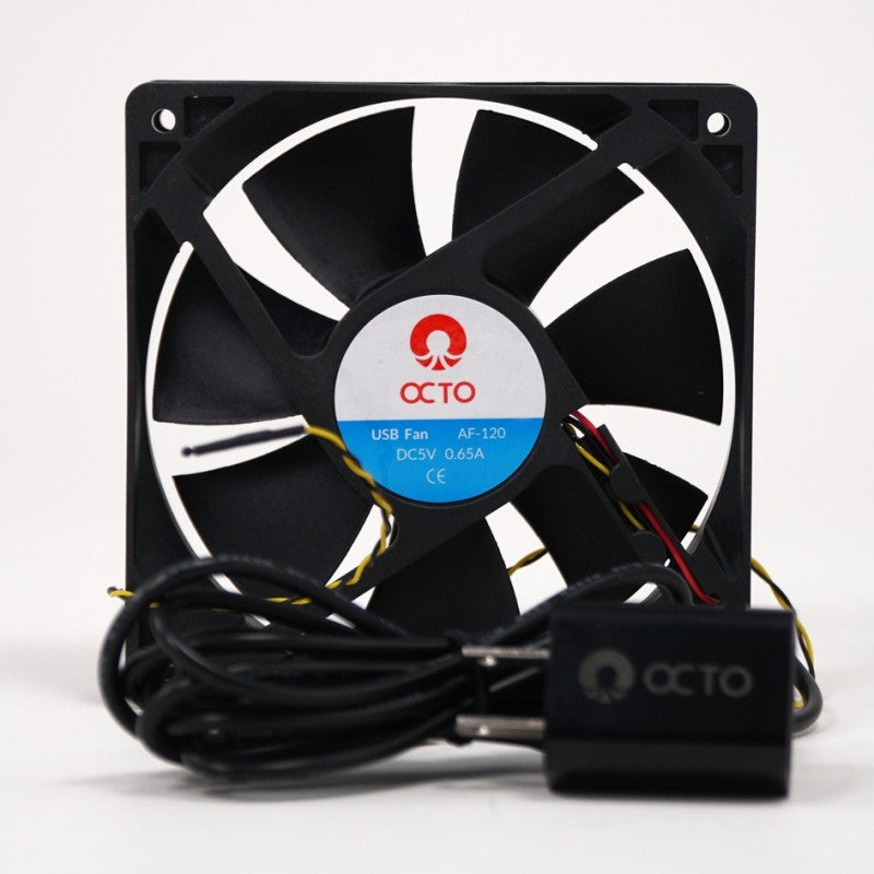 Octo 4 inch USB Smart Fan