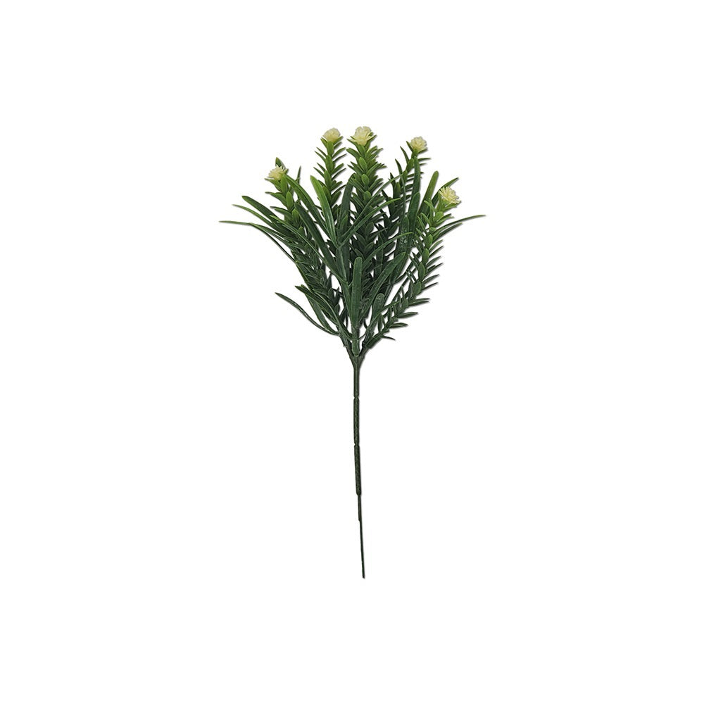 Tideline Naturescapes 8" Frosted Mini Cactus Flowers Pick - CR - 12pk