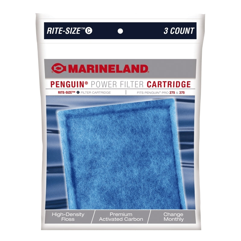 Marineland Penguin Rite-Size Cartridge C 3 pk
