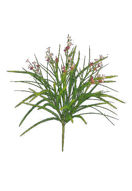 Tideline Naturescapes 17" Astible Star Flower/Millet Grass Purple