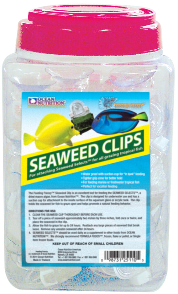 Seaweed Clips Bulk Jar 36ct