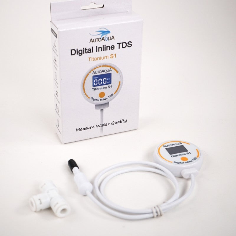 AutoAqua Ditital Inline TDS - Titanium S1