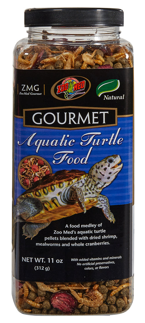 Zoo-Med Gourmet Aquatic Turtle Food 12 oz.