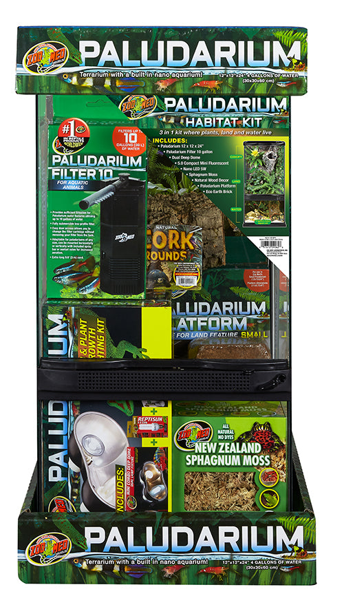 Zoo-Med Paludarium Kit (12"x12"x24", 4 gal)