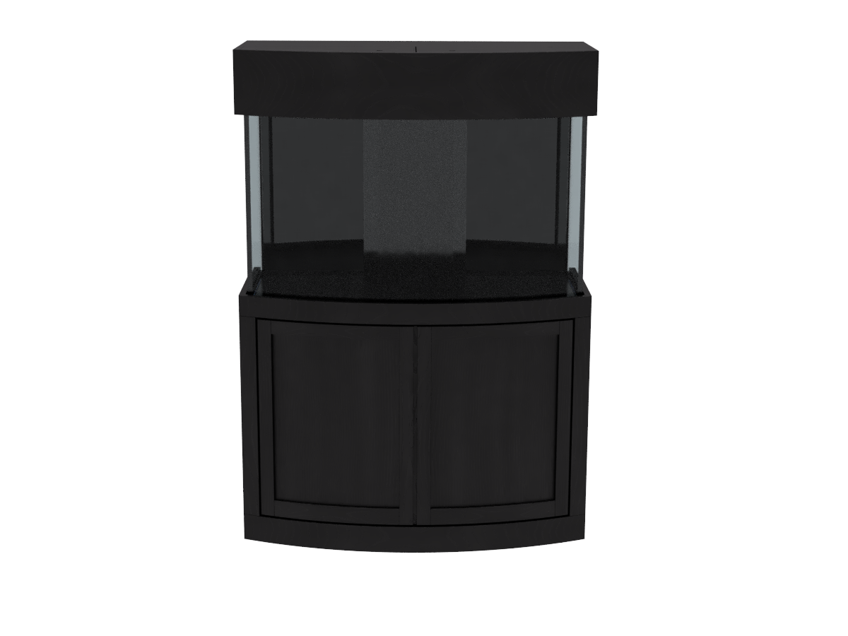 135G Radius Tank Kit Classic Black
