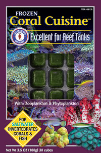 Coral Cuisine Cubes 3.5oz (Frozen)