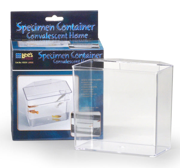 Lee's Aquarium Convalescent Home/Specimen Container, Large
