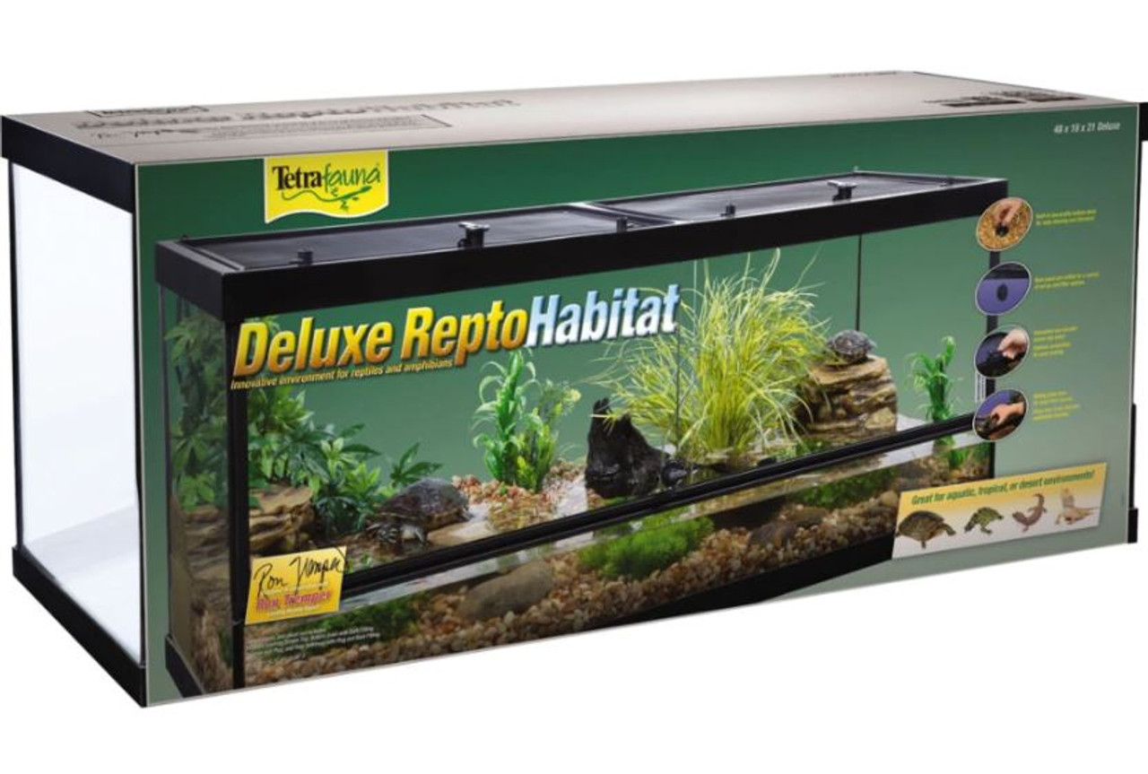 Tetra Deluxe ReptoHabitat 75 gal, 48" x 18" x 21"