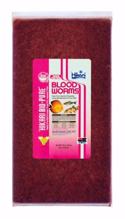 Bio-Pure Blood Worms 16oz (Flat Pack)