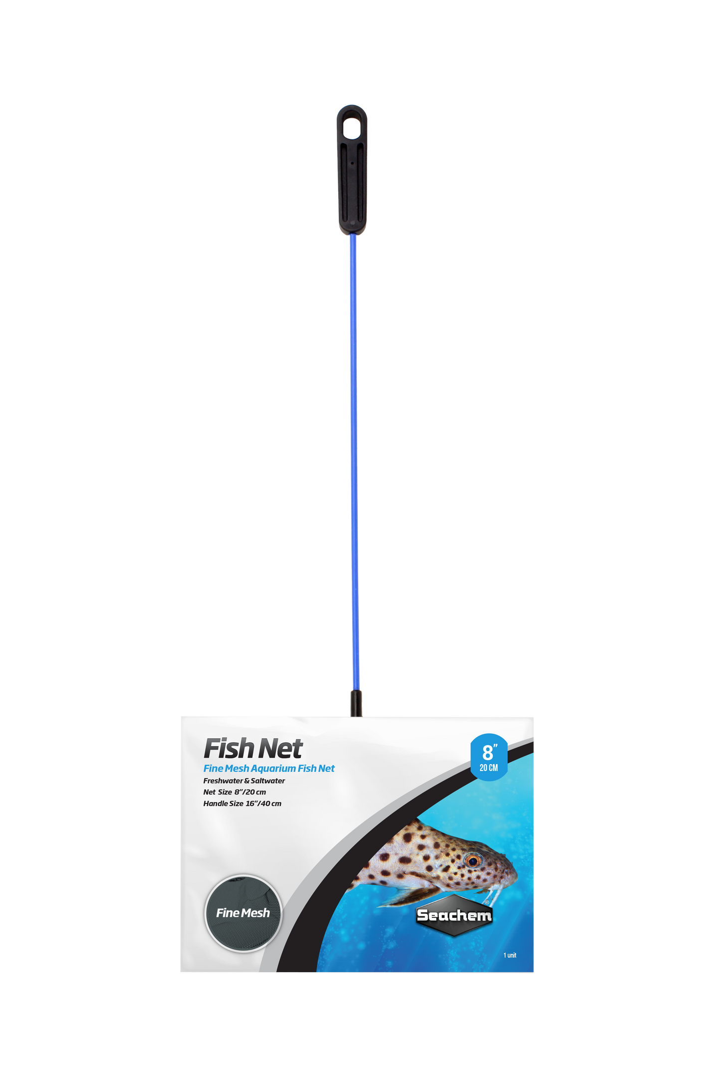 Fish Net Fine Mesh 8" Long Handle