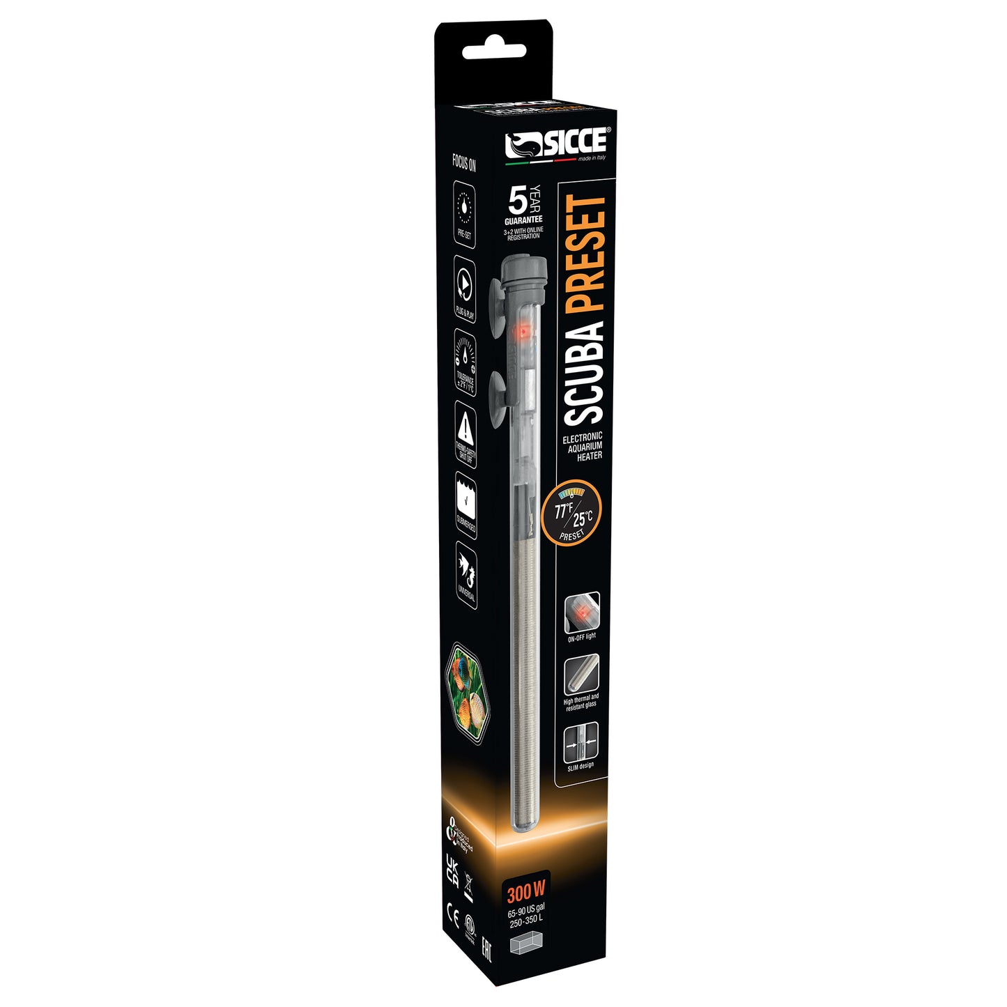 Sicce SCUBA Preset 300 Heater